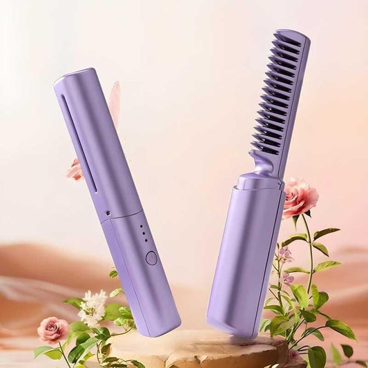 Rechargeable Hair Styling Hot Comb