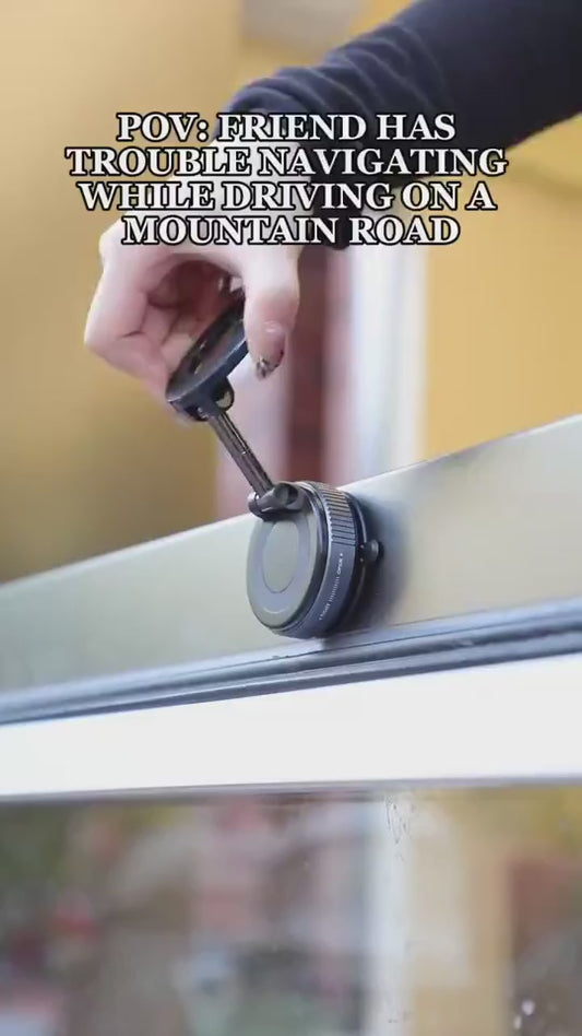 Vacuum Suction Magnetic Phone Holder